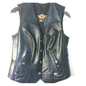 Petite Women’s Leather HD Vest